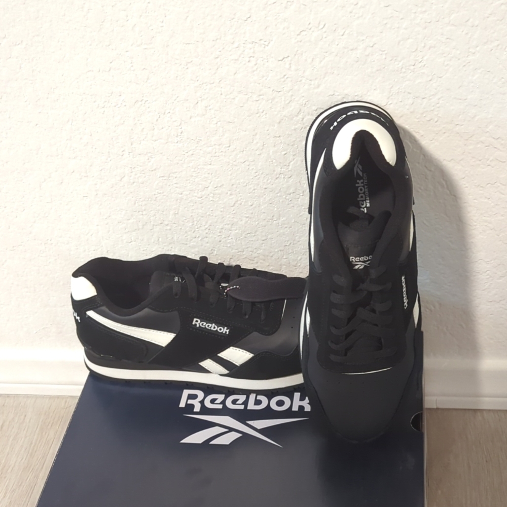 Reebok Men's RB1982 Harman Work Shoes Composite Toe Retro Suede Sneakers Size 10